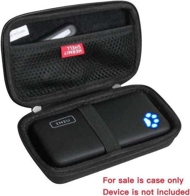 Alt view image 2 of 6 - Hermitshell Travel Case for INIU Portable Charger LED Display 20000mAh Power Bank/INIU Ultra-high 20000mAh Capacity Portable Charger