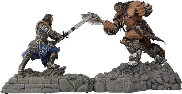 Alt view image 6 of 7 - Swordfish Tech Warcraft, Lothar Statue Phone Charging Dock - Warcraft Movie Official Licensed