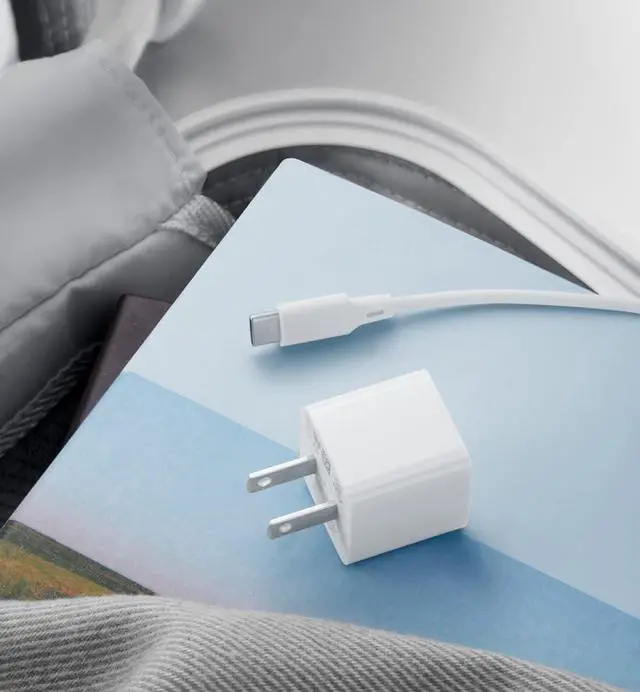 Alt view image 7 of 7 - 20W USB C Charger,Huntkey USB-C Power Adapter PD Type c Fast Charger Block USBC Wall Charger for iPhone 14/13/12/11/X/XR Series,Samsung Galaxy S22/S20,Google Pixel Series,iPad Pro and More