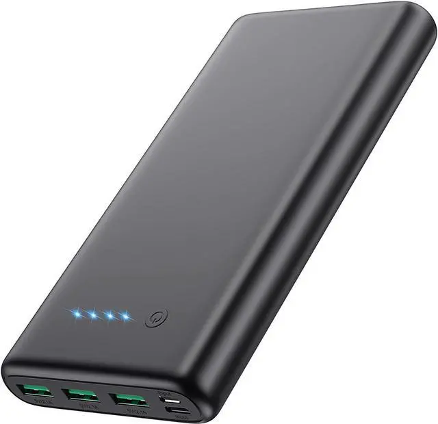 Main image of Portable Charger 36800mAh,4 Outputs Power Bank, Dual Input 5V/3A External Battery Pack,USB-C in&Out High-Speed Charging Backup Charger Compatible with iPhone 15/14/13,Samsung S23 Android Phone etc