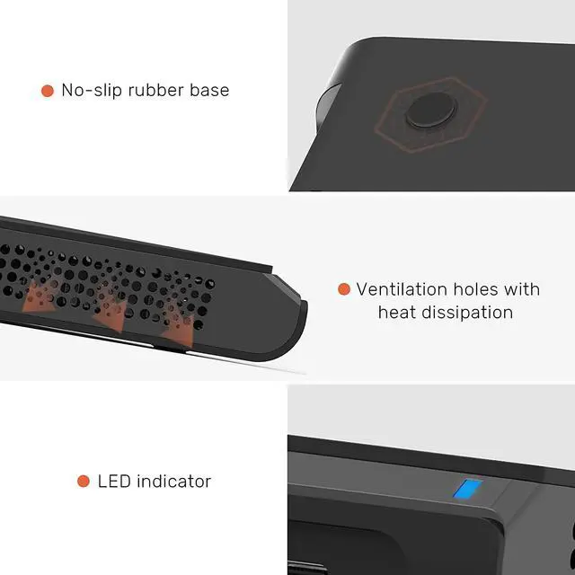 Alt view image 6 of 7 - Alxum 120w 10 Port Charging Cradle with 6 USB-A Chargers 2 Qc3.0 2 PD 18W Fast Charging with Watch Stand Suitable for A Wide Range of Devices with Overvoltage, Overcurrent, and Overcharge Protection