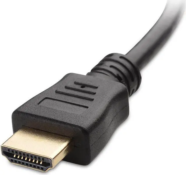 Alt view image 3 of 5 - 2-Pack Bi-Directional HDMI to DVI Male to Female DVI to HDMI Female to Male Cable Adapter - 5 Inches