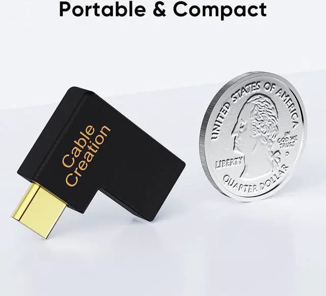 Alt view image 6 of 6 - Right Angle USB C Male to Female Adapter [3-Pack], CableCreation 90 Degree USB 3.1 USB C Extension Adapter (3A/10G) for MacBook (Pro), Pixel 2 XL, Laptop & Tablet & Mobile Phone,Oculus Quest Link