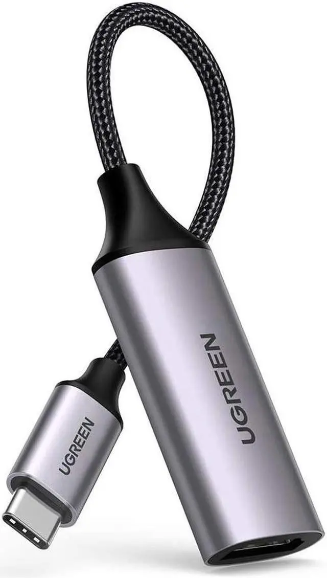 Main image of UGREEN USB C to HDMI Adapter Cable 4K 60Hz Aluminum Type C Thunderbolt 3 Converter Male to Female for iPad Mini 6, MacBook Pro 2019 Samsung Note 10 S22 S20 iMac LG V50 V30 XPS 15 13 Yoga 900