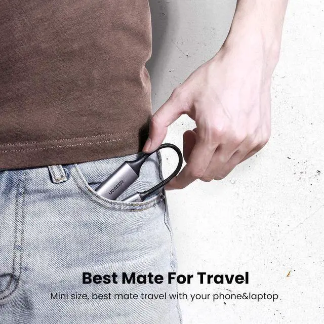 Alt view image 7 of 7 - UGREEN USB C to HDMI Adapter Cable 4K 60Hz Aluminum Type C Thunderbolt 3 Converter Male to Female for iPad Mini 6, MacBook Pro 2019 Samsung Note 10 S22 S20 iMac LG V50 V30 XPS 15 13 Yoga 900