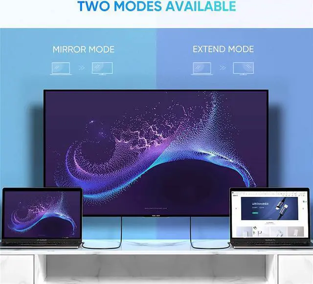 Alt view image 5 of 7 - UGREEN USB C to HDMI Cable Right Angle 4K USB Type C HDMI Adapter Cable Thunderbolt 3 Compatible for iPad Mini 6, MacBook Pro, Samsung Note 9 S10 S9 S8 Plus, Google Chromebook Pixel Aluminum 6FT