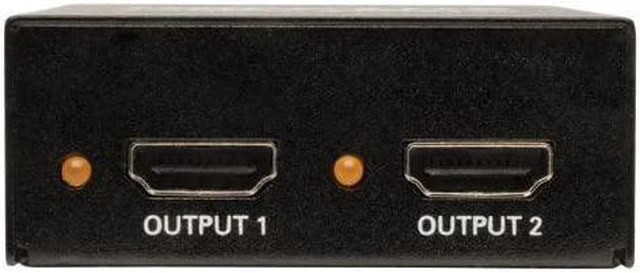 Alt view image 2 of 3 - Tripp Lite 2-Port DisplayPort 1.2 to HDMI Multi-Stream Transport (MST) Hub, 3840x2160 4K x 2K @ 24/30Hz (B156-002-HDMI)
