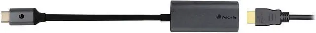 Alt view image 3 of 7 - NGS Wonder HDMI - USB-C to HDMI Adapter, Compatible with 4K Ultra HD Video, with 10cm-Long Cable