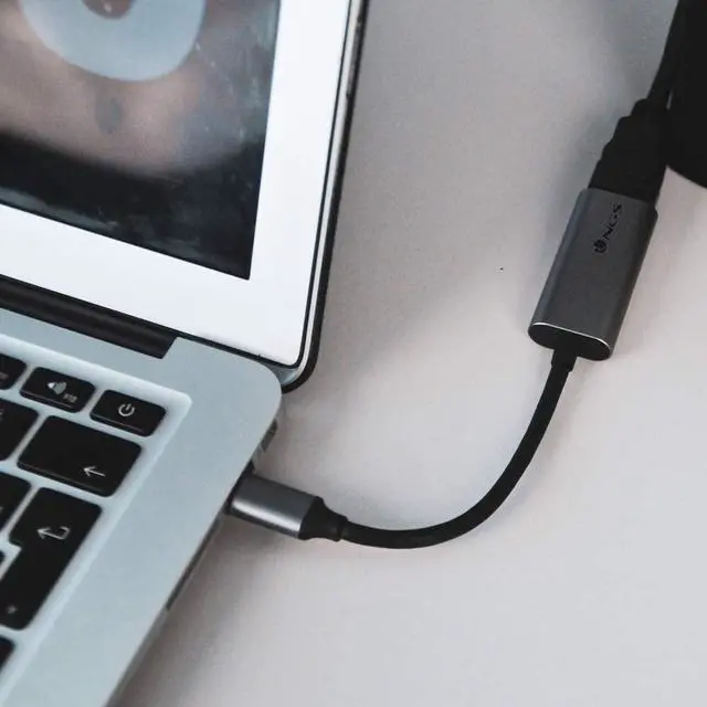 Alt view image 4 of 7 - NGS Wonder HDMI - USB-C to HDMI Adapter, Compatible with 4K Ultra HD Video, with 10cm-Long Cable