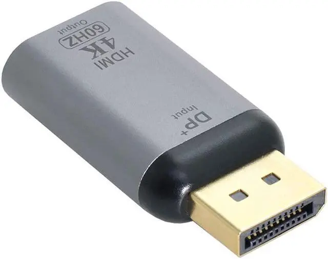 Alt view image 4 of 7 - Xiwai DisplayPort DP Source to HDMI Sink Displays 4K@60hz Ultra HD Converter Adapter for Laptop HDTV