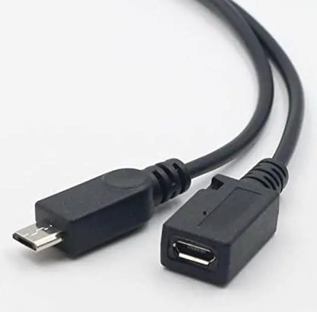 Alt view image 4 of 7 - 2-in-1 Micro USB to USB Adapter (OTG Cable + Power Cable) for Fire Stick PlayStation Classic and More - 2 Pack