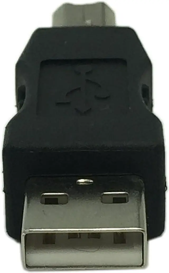 Alt view image 5 of 7 - USB Type A Male to USB Type B Male Connector Converter Adapter (2Pack)