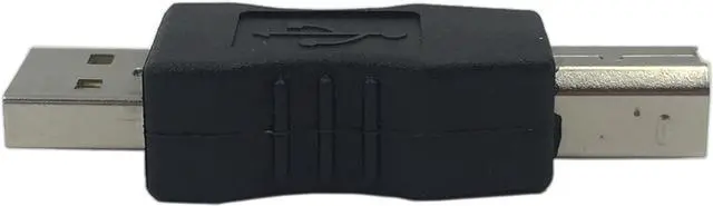 Alt view image 7 of 7 - USB Type A Male to USB Type B Male Connector Converter Adapter (2Pack)