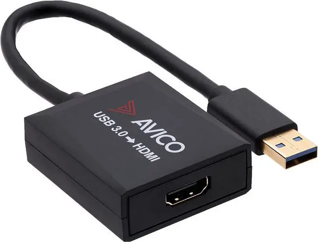 Alt view image 2 of 3 - USB 3.0 to HDMI Adapter – 1080P 60hz – for Windows PCs, Monitors, TVs, Projectors, etc