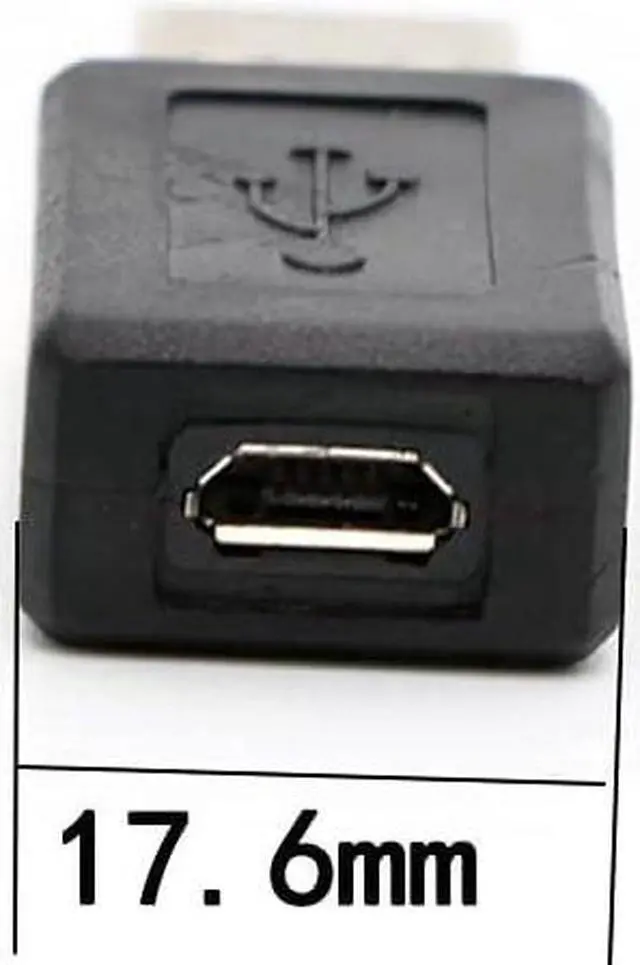 Alt view image 4 of 5 - 3 Pack USB 2.0 A Male to USB Micro Female Adapter Converter
