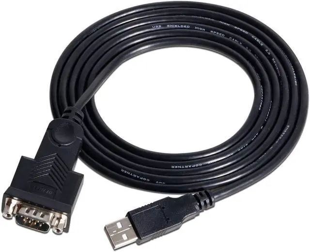 Alt view image 6 of 7 - USB to Serial Adapter Benfei 6 Feet USB to RS-232 Male (9-pin) DB9 Serial Cable Prolific Chipset Windows 10/8.1/8/7 Mac OS X 10.6 and Above