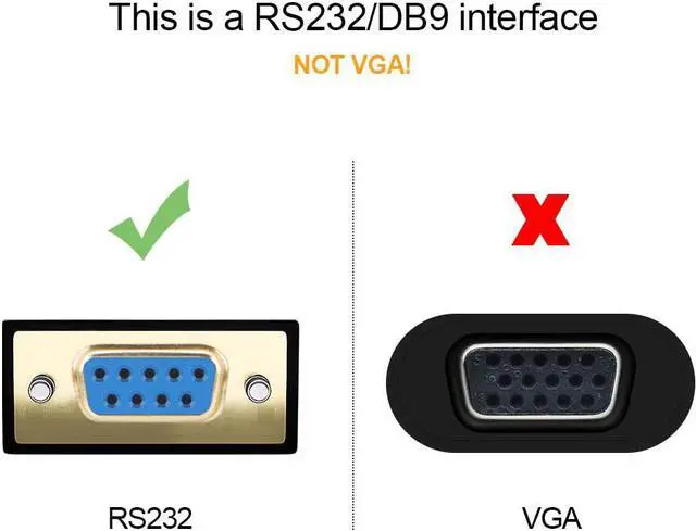 Alt view image 6 of 7 - CableCreation Type-C to RS232 Serial Adapter with PL2303 Chip 6.6 Feet, RS232 DB9 Female Converter Cable Thunderbolt 3 Port Compatible with MacBook Pro, iMac, XPS 13, XPS 15, Surface Pro, 2M Black