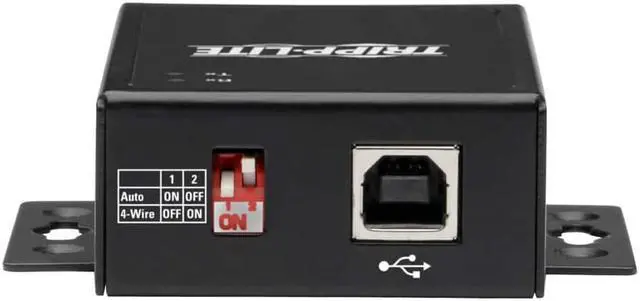 Alt view image 2 of 5 - Tripp Lite 1-Port USB to Serial Adapter Converter, RS-422/RS-485 USB to DB9, Built-in FTDI Chipset (U208-001-IND)