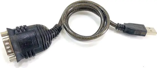 Main image of Micro Connectors, Inc. Plug and Play USB to Serial DB9 Adapter for Windows 10 / Win 8/ 7/ XP/ Vista (E07-160)