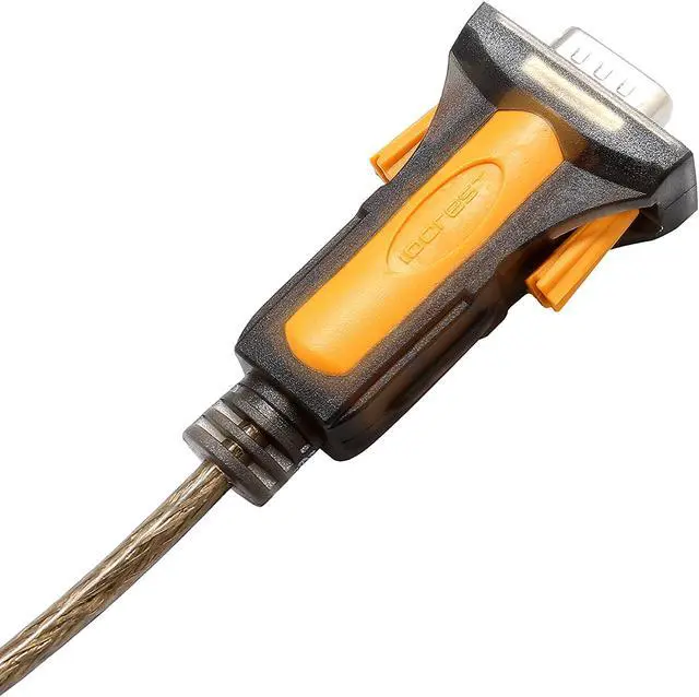 Alt view image 3 of 7 - I/O Crest SI-ADA15061 2.0 to RS232 DB9 Male Serial Cable DI Chipset 1.5M USB Legacy Adapter