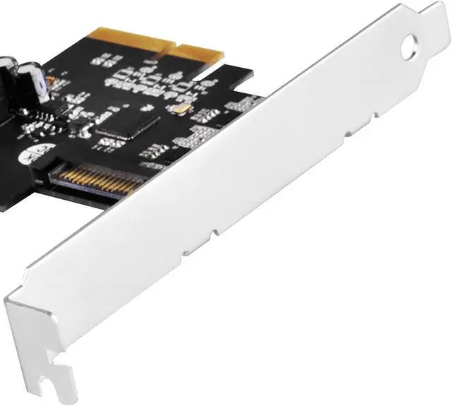 Alt view image 5 of 7 - SilverStone Technology USB 3.1 Gen2 PCIe Card with Internal 19pin Connector Plus Pericom ReDriver ECU04-E