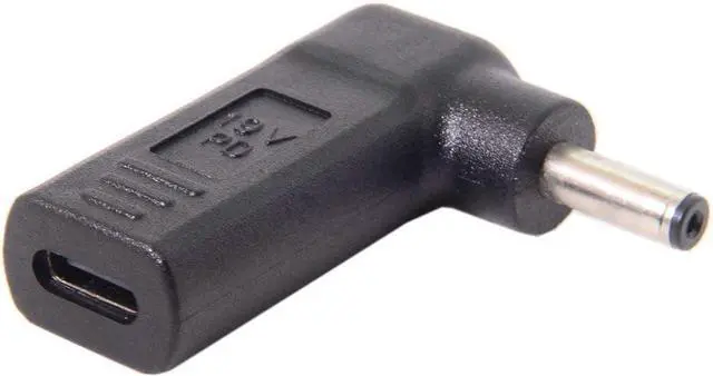 Main image of USB 3.1 Type C USB-C Input to 65W PD Emulator Trigger 90 Degree Angled Adapter (4.0x1.3mm)
