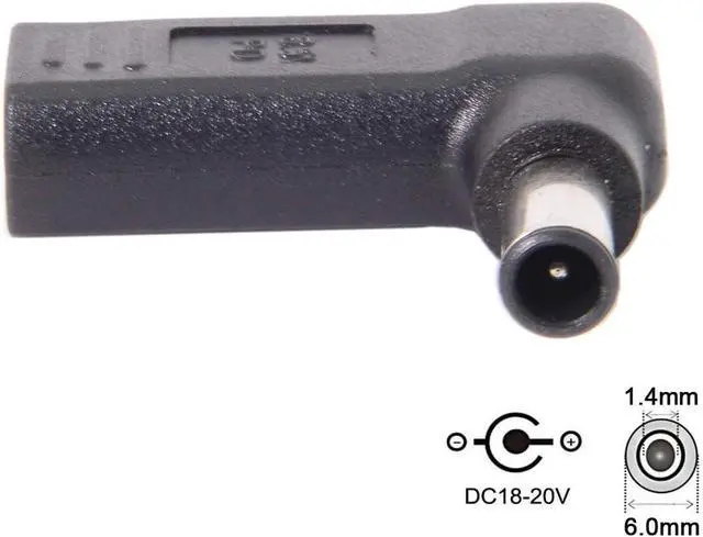 Alt view image 4 of 7 - USB 3.1 Type C USB-C Input to 65W PD Emulator Trigger 90 Degree Angled Adapter (6.0x4.4mm)