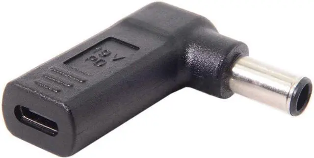 Main image of USB 3.1 Type C USB-C Input to 65W PD Emulator Trigger 90 Degree Angled Adapter (6.0x4.4mm)