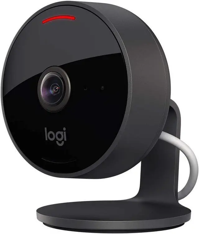 Alt view image 5 of 5 - Logitech Circle View Apple HomeKit Wired Doorbell TrueView VR0014 - Black