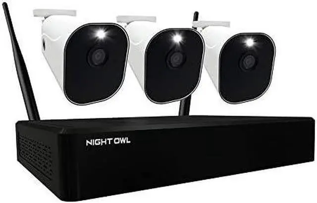 Main image of Night Owl 1080p Wire Free Smart Security System with 3 Battery Powered 1080p HD Wi-Fi IP Indoor/Outdoor Cameras, Night Vision and 1TB Hard Drive (Expandable up to 10 Wi-Fi Cameras)