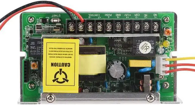 Alt view image 2 of 7 - AC110V-240V Input, 12V/5A Electricity Supply for Door Entry Access Control System Switch Electricity Supply Remote Lock Replacement
