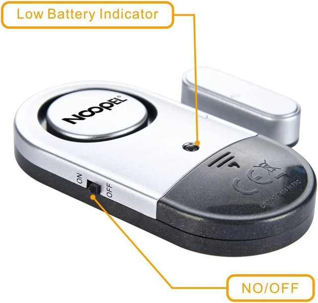 Alt view image 5 of 7 - Door Open Alarms for Kids Safety,120dB Window Alarms for Home Security