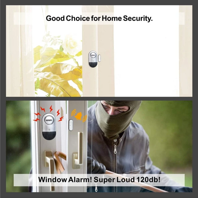 Alt view image 6 of 7 - Door Open Alarms for Kids Safety,120dB Window Alarms for Home Security