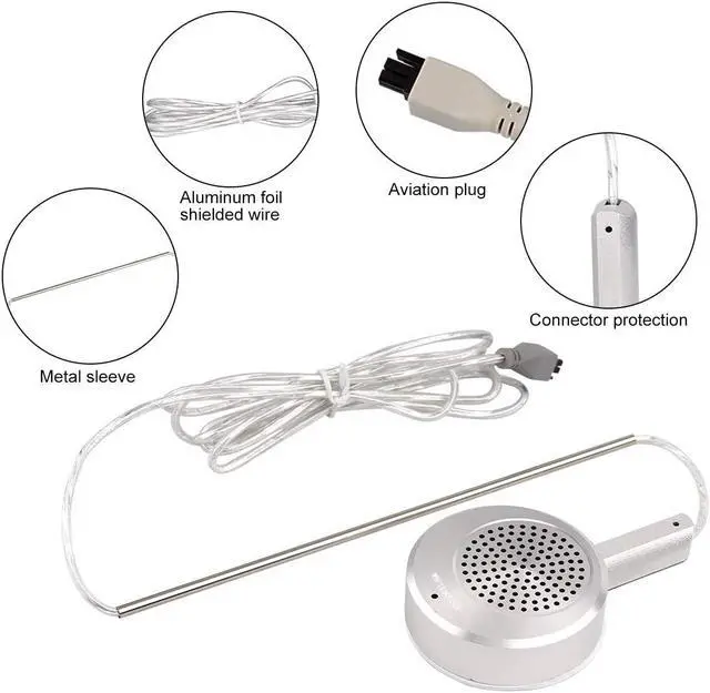 Alt view image 3 of 7 - Retekess TW104 Intercom System for Business, Window Speaker Intercom, Interphone, Full Duplex Intercom System for Office,Restaurant,Store,Bank(1.8M)