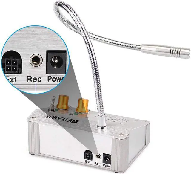 Alt view image 6 of 7 - Retekess TW104 Intercom System for Business, Window Speaker Intercom, Interphone, Full Duplex Intercom System for Office,Restaurant,Store,Bank(1.8M)