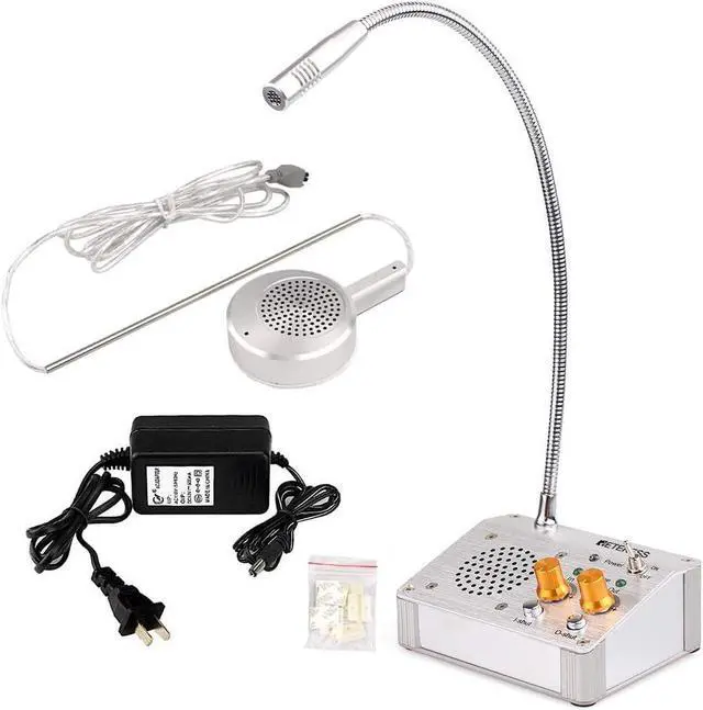 Alt view image 7 of 7 - Retekess TW104 Intercom System for Business, Window Speaker Intercom, Interphone, Full Duplex Intercom System for Office,Restaurant,Store,Bank(1.8M)