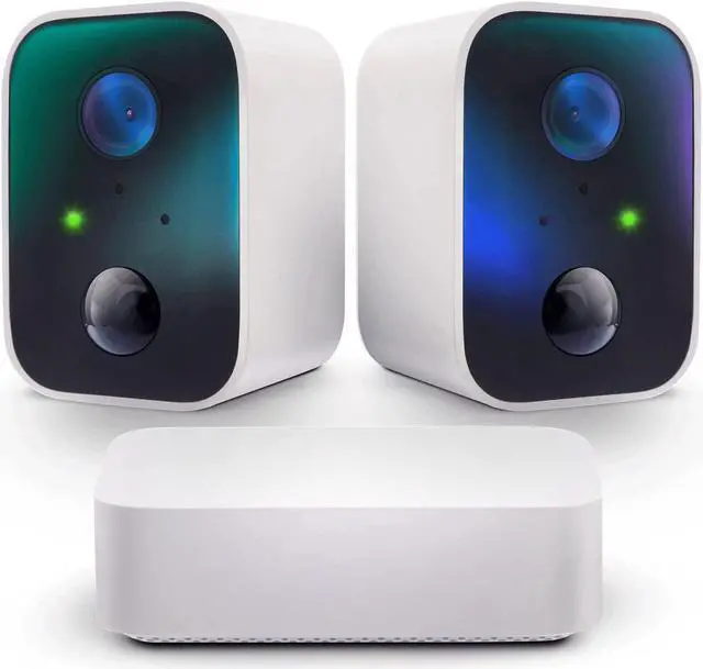 Main image of Gadpiparty Home Zone Security ES06569G ES06569G 1080p Full HD Outdoor Wi-Fi Battery-Operated Smart Security Cameras System