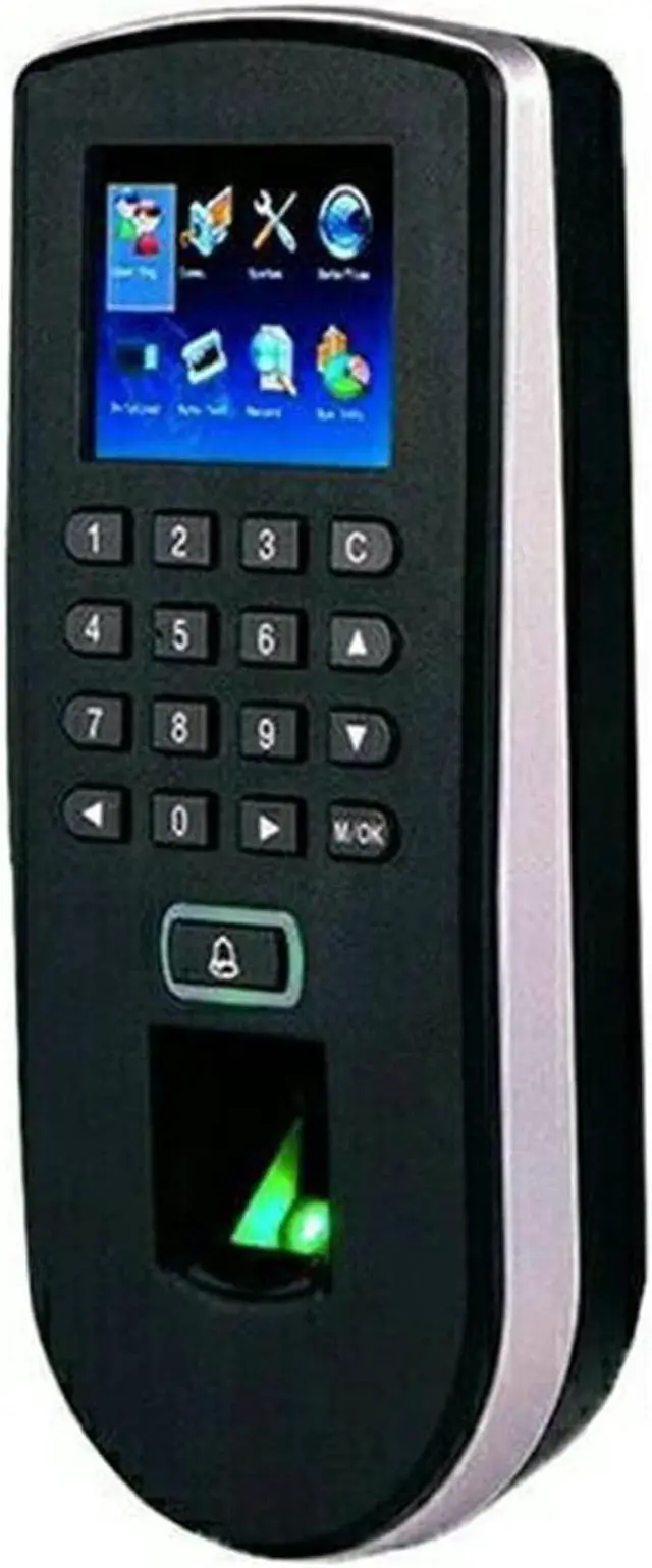 Alt view image 3 of 5 - Clock in Machine, TF1900 OF109 Access Control System Fingerprint Time Attendance Password Access Control All-in-one Machine for Small and Medium Enterprises