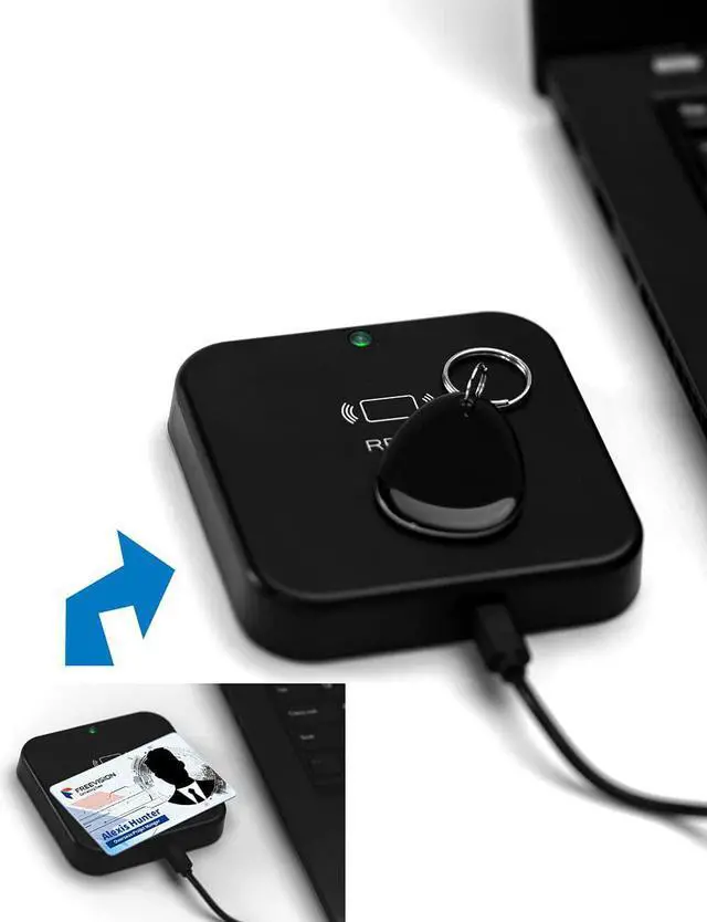 Alt view image 2 of 7 - RexID Rewritable 125KHz Blank Keyfob Tag Working with RexID Programmer for Flexible Programming of Different Custom Formats,Facility Codes,and ID Range for On-Demand Production (10Pack, White)