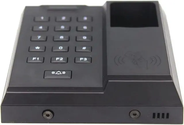 Alt view image 4 of 5 - Time Clock Digital Fingerprint 125Khz Access Control Time Attendance Password Lock Fingerprint Lock Integrated Machine Key 500 User Office Electronics Products,