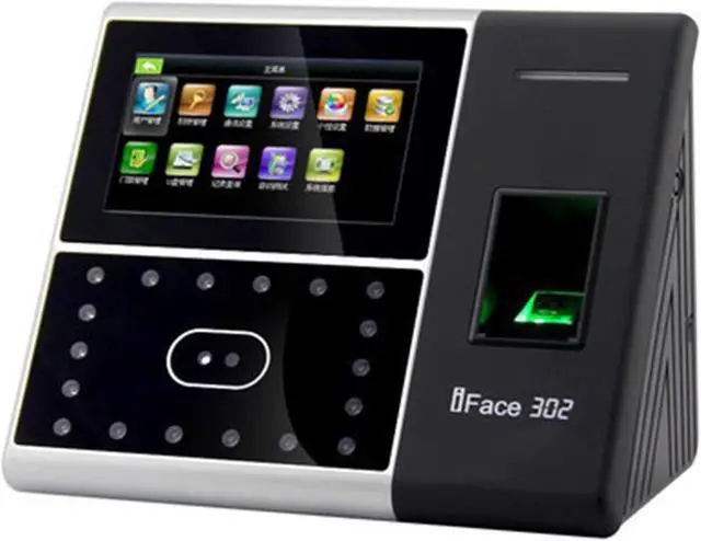 Main image of IFACE302 Face Fingerprint WiFi Network Attendance Machine Access Control All-in-one Punch in Clock for Employees