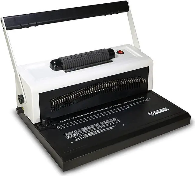 Alt view image 4 of 7 - S25A Coilbind Coil Punch & Binding Machine Free Crimper & 8mm Plastic COILS Box of 100pcs