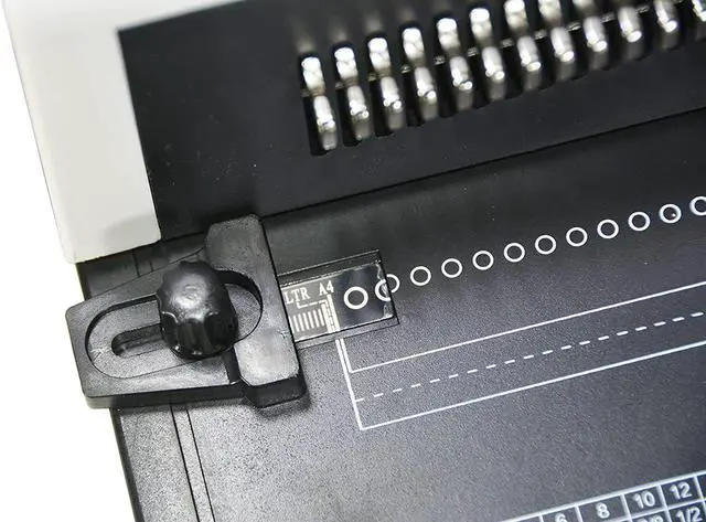 Alt view image 7 of 7 - S25A Coilbind Coil Punch & Binding Machine Free Crimper & 8mm Plastic COILS Box of 100pcs