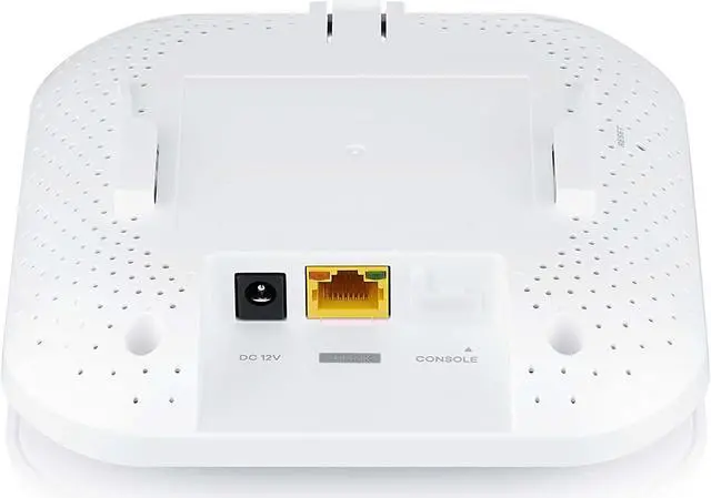 Alt view image 2 of 7 - Zyxel WiFi 6 AX1800 Wireless Gigabit Access Point | Mesh, Seamless Roaming, & MU-MIMO | WPA3-PSK Security | Cloud, App or Direct Management | POE+ or AC Powered | AC Adapter Included | NWA50AX