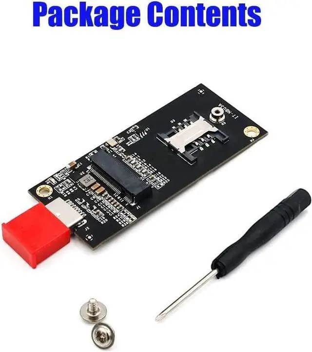 Alt view image 6 of 6 - NGFF(M.2) Key B to USB 3.0 Adapter with SIM 6Pin Slot for WWAN/LTE Module