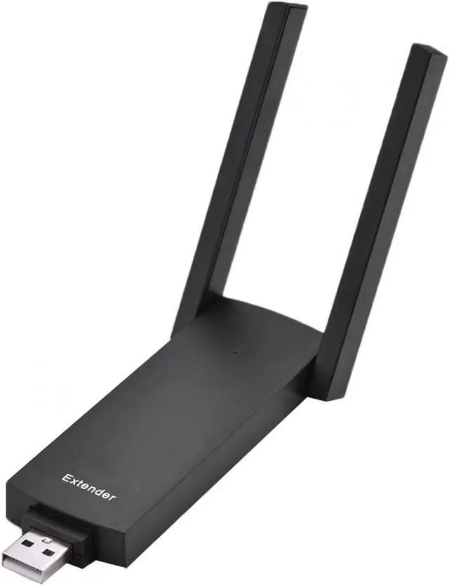 Main image of WiFi Extender, 300Mbps USB WiFi Network Signal Range Extender Wireless Internet Booster Dual Antenna Wireless Router Repeater AP Amplifier