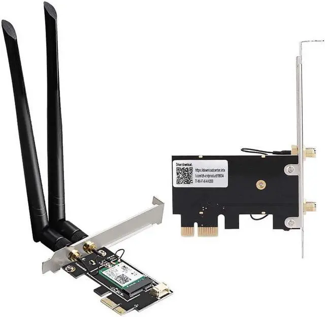 Alt view image 5 of 7 - Antenna Wireless WiFi Network Adapter Card for Inel AX200