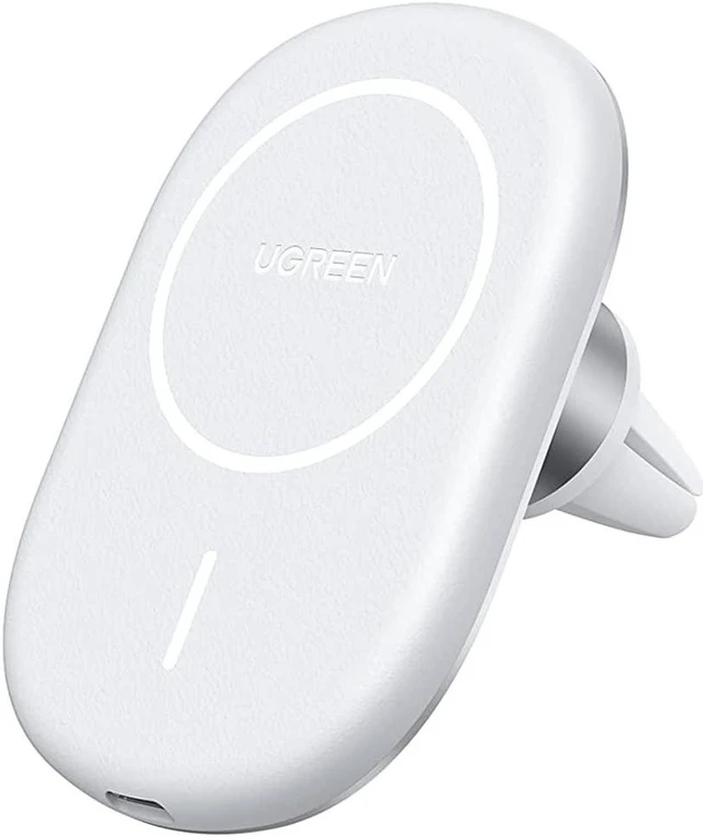 Main image of UGREEN Magnetic Wireless Car Charger, Wireless Car Charger Mount, Magnetic Car Charger Qi-Certified 15W Max Compatible with iPhone 13 Series 12/12 Pro/12 Pro Max/12 Mini