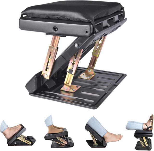 Scalebeard Under Desk Footrest, Ergonomic Foot Stool with Massage