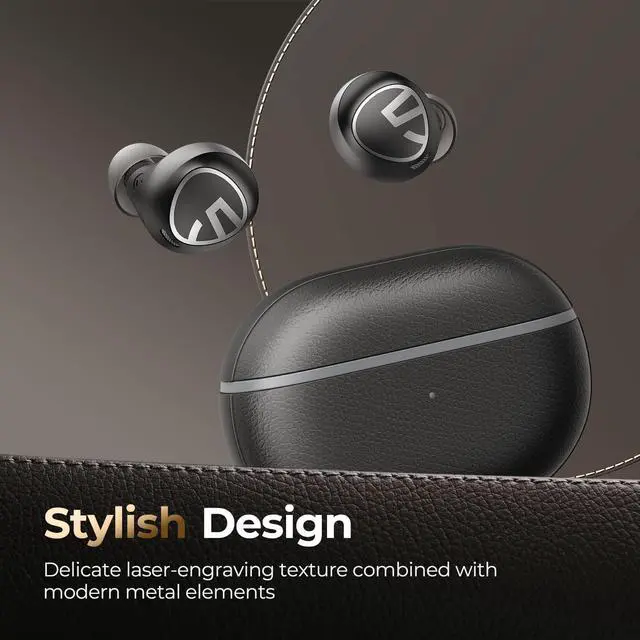 Alt view image 2 of 7 - SoundPEATS Free2 Classic Wireless Earbuds Bluetooth V5.1 Headphones with 30Hrs Playtime in-Ear Wireless Earphones, Built-in Mic for Clear Calls, Touch Control, Single/Twin Mode, Stereo Sound